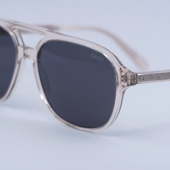 ?️ New Dior INDIOR N1I 40A0 Sunglasses - Shiny Rose Frame, Grey Lenses main image 6